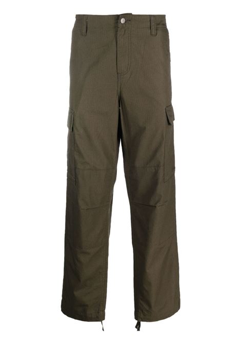 pantaloni regular cargo uomo cipresso in cotone CARHARTT WIP | I03246763.02